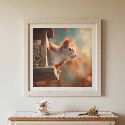 Red Squirrel Canvas Print — product image 1