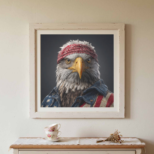 Patriotic Eagle Canvas Art — product image 1