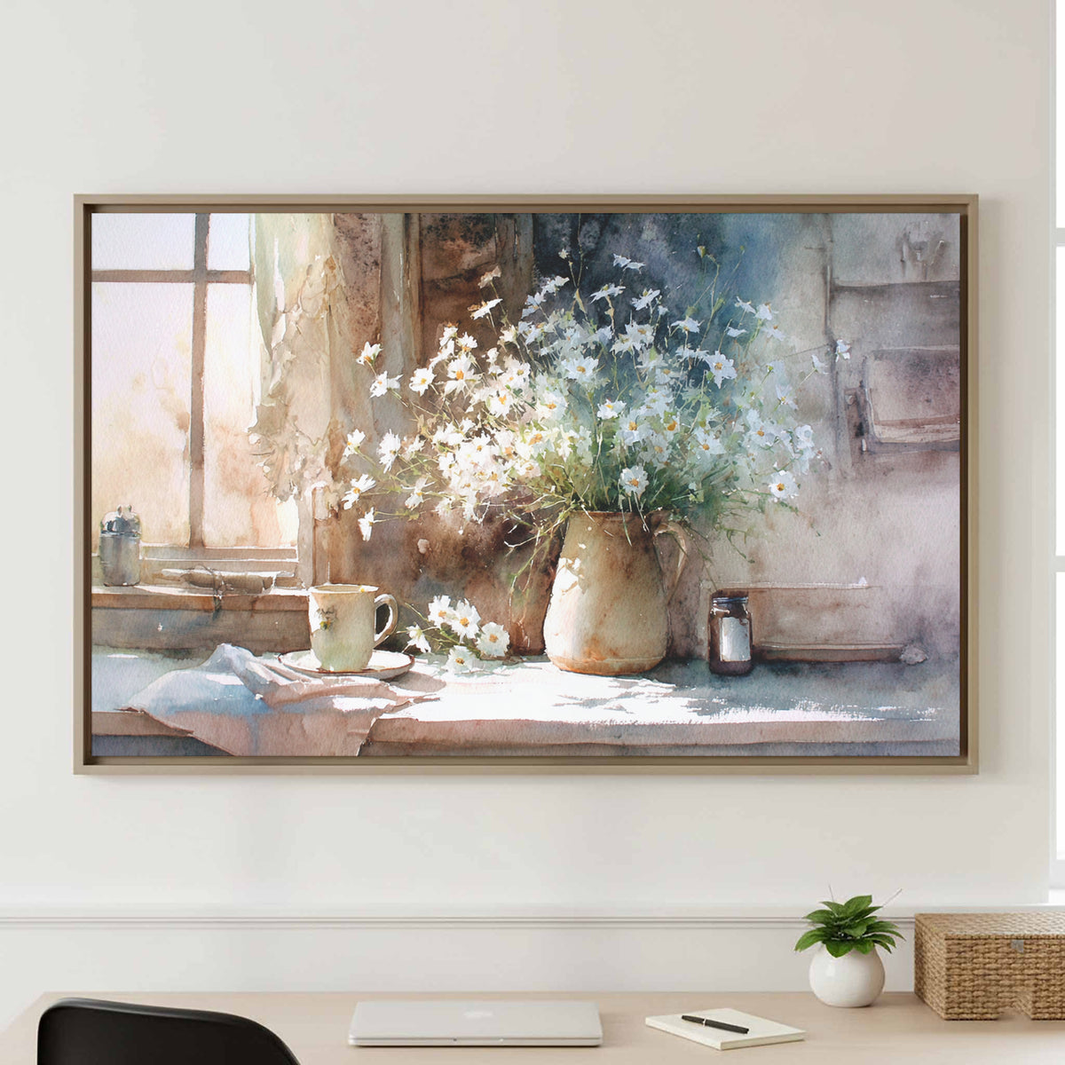 Rustic Watercolor Still Life Wall Art — product image 6