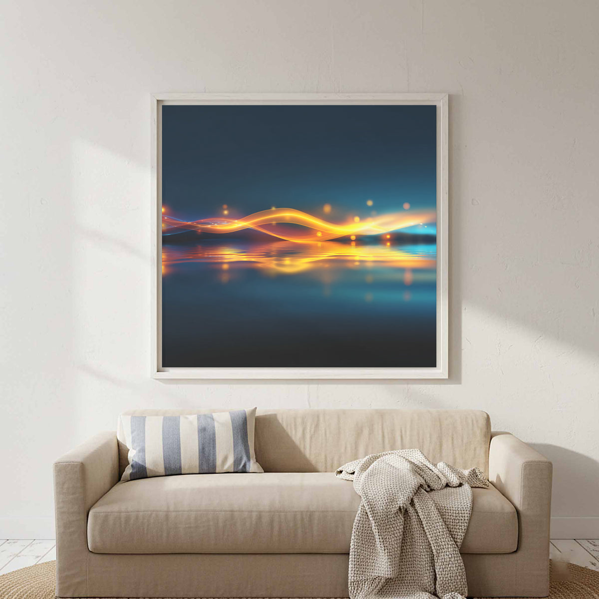 Abstract Wave Canvas Wall Art — product image 5