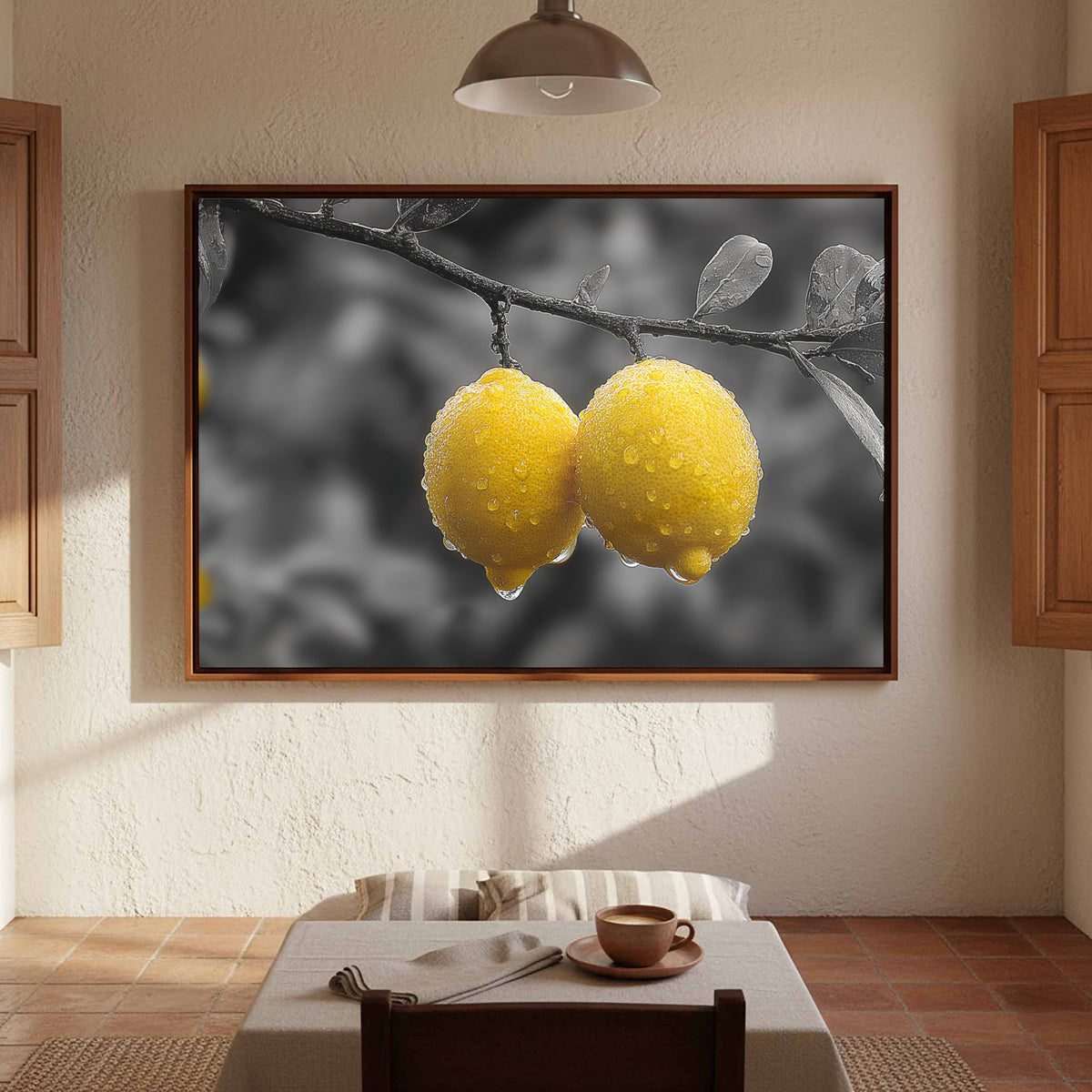 Yellow Lemons Canvas Art — product image 6