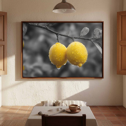 Yellow Lemons Canvas Art — product image 6