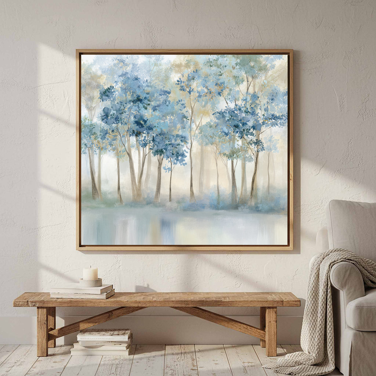 Forest Watercolor Canvas Print — product image 4