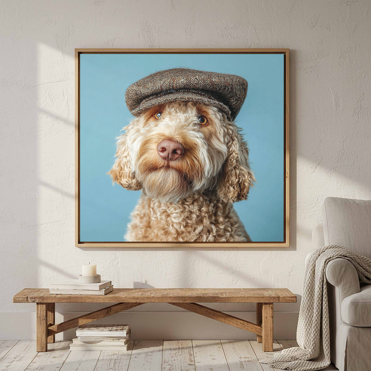 Labradoodle Dog Canvas Print — product image 4