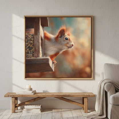 Red Squirrel Canvas Print — product image 4