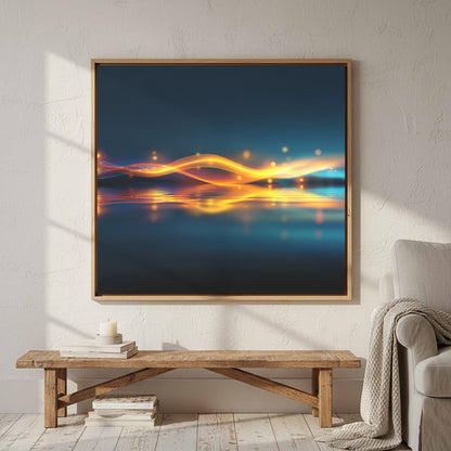 Abstract Wave Canvas Wall Art — product image 1