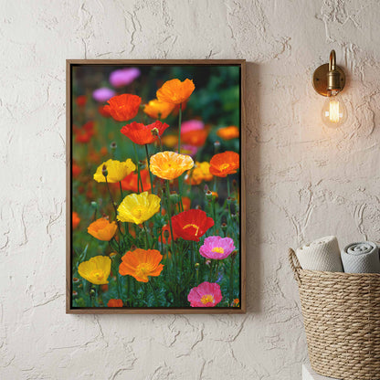 Vibrant Poppy Garden Canvas Art — product image 4