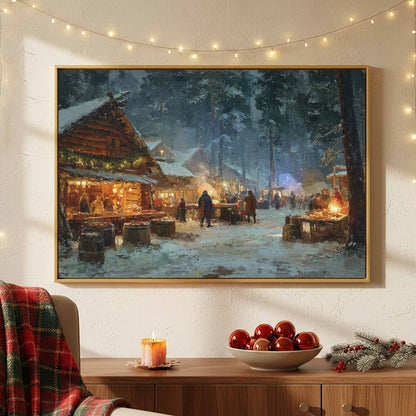 Christmas Market Canvas Print — product image 5