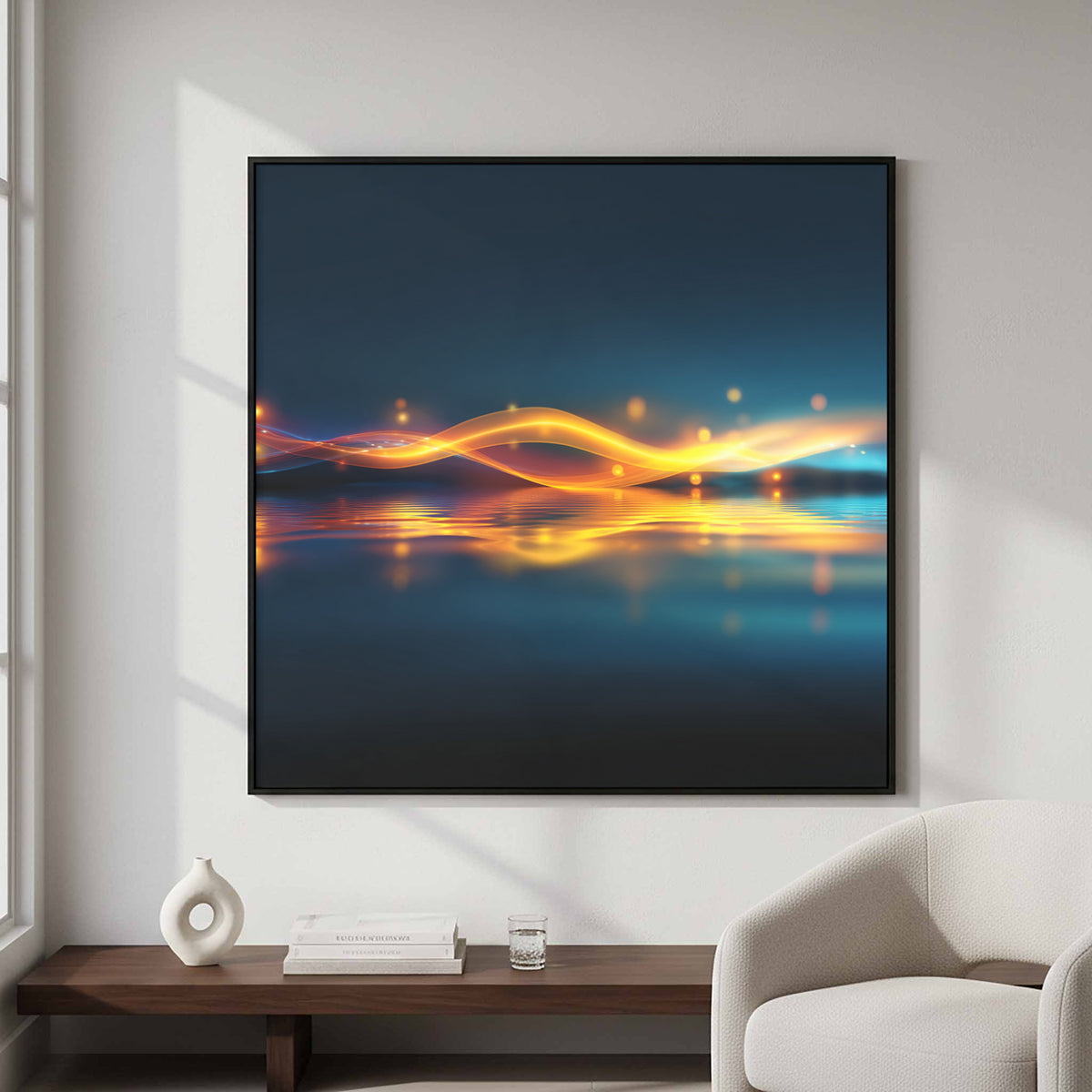Abstract Wave Canvas Wall Art — product image 3