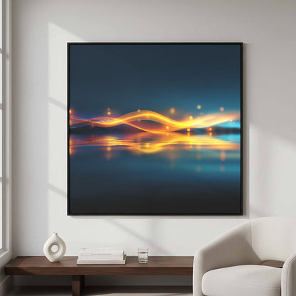 Abstract Wave Canvas Wall Art — product image 3