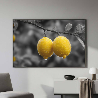 Yellow Lemons Canvas Art — product image 4