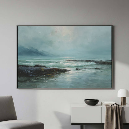 Coastal Seascape Canvas Wall Art — product image 6