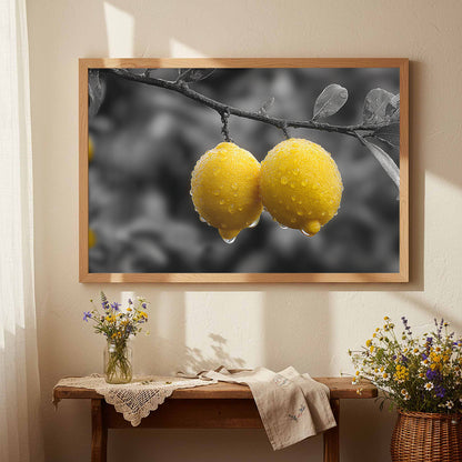 Yellow Lemons Canvas Art — product image 5