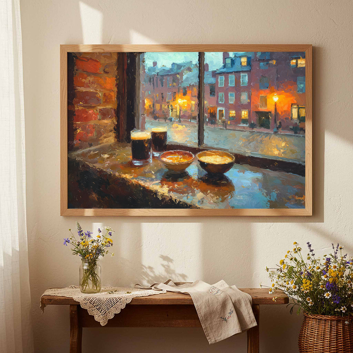 Boston Harbor Tavern Canvas Art — product image 6