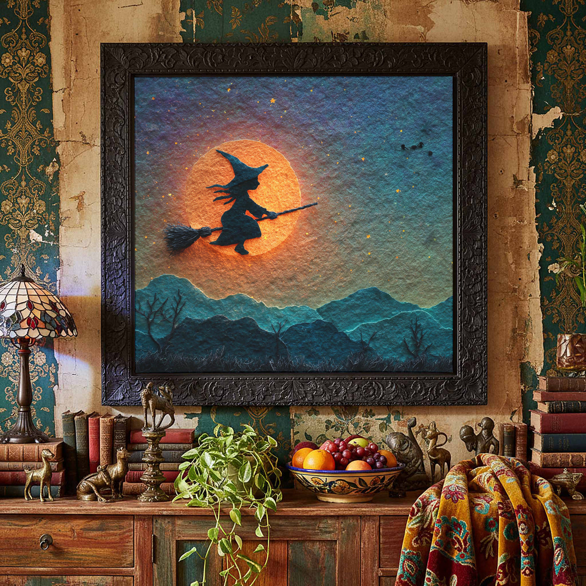 Witch Broomstick Wall Art — product image 5