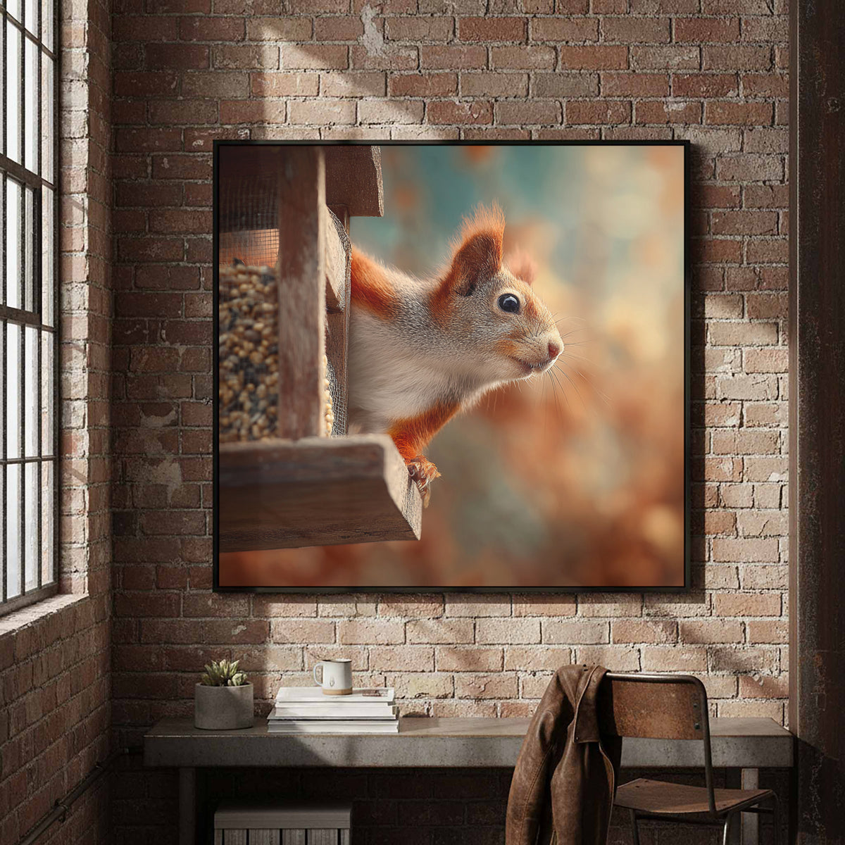 Red Squirrel Canvas Print — product image 5