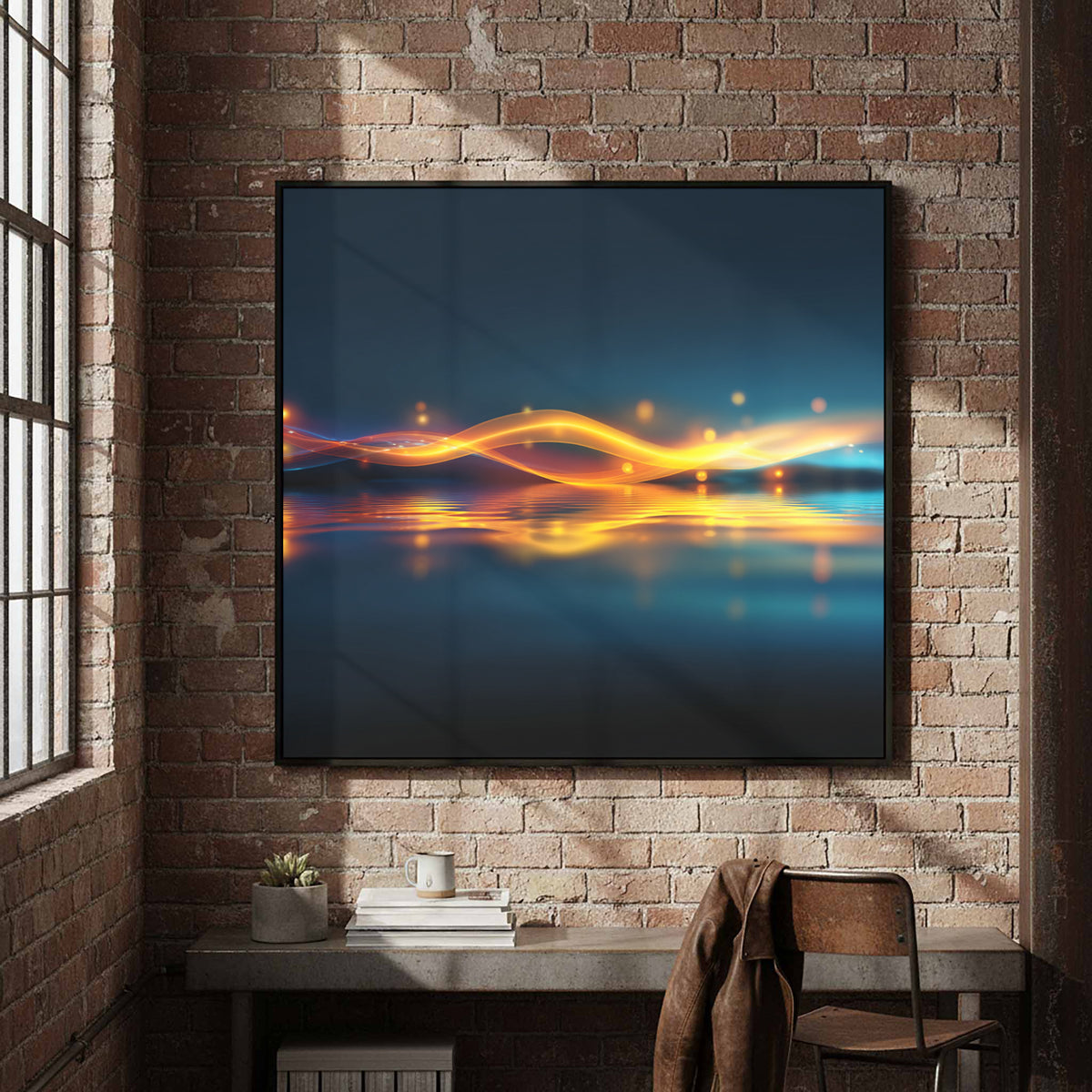 Abstract Wave Canvas Wall Art — product image 4