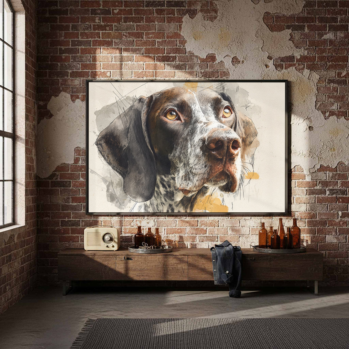 German Shorthaired Pointer Canvas Print — product image 5