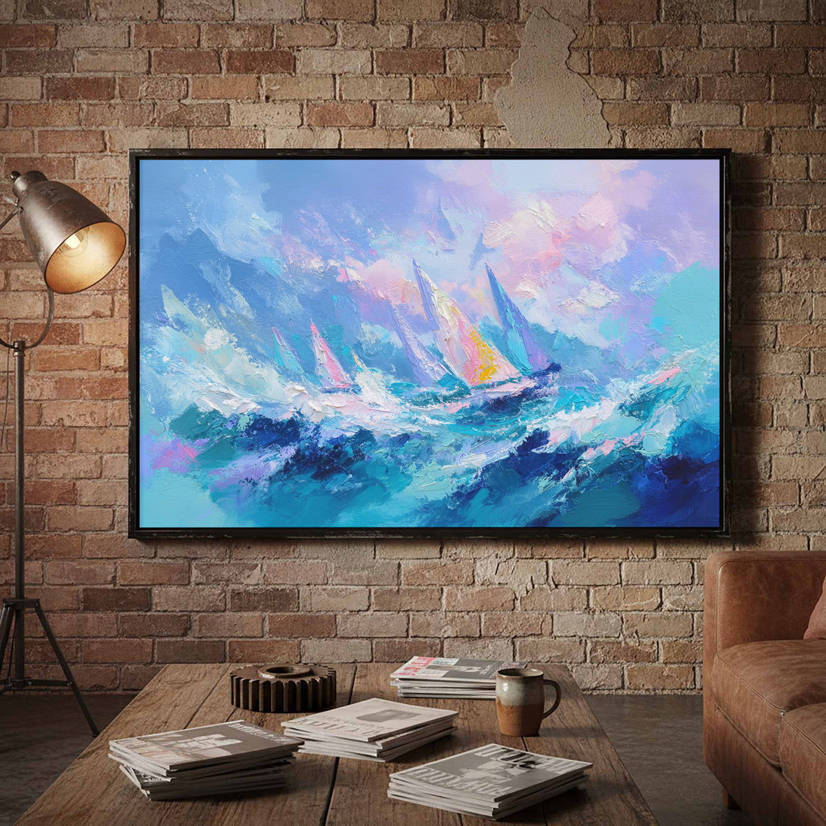 Abstract Seascape Canvas Print — product image 5