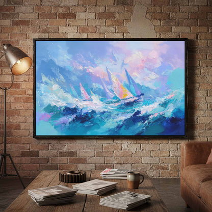 Abstract Seascape Canvas Print — product image 5