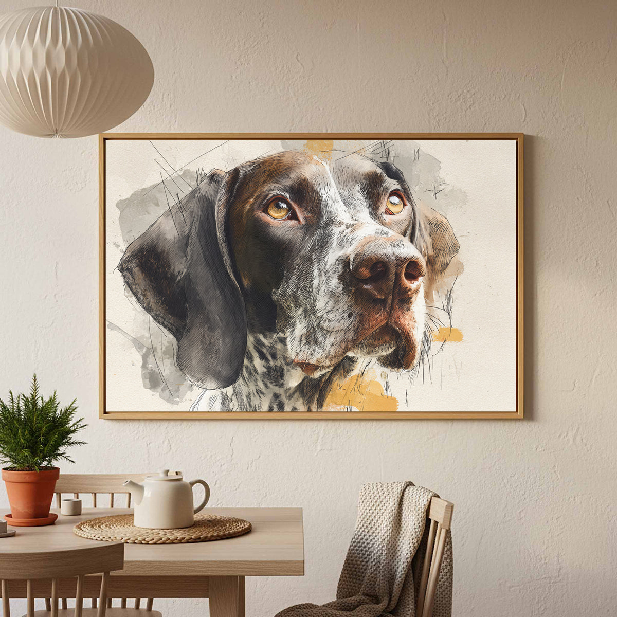 German Shorthaired Pointer Canvas Print — product image 6