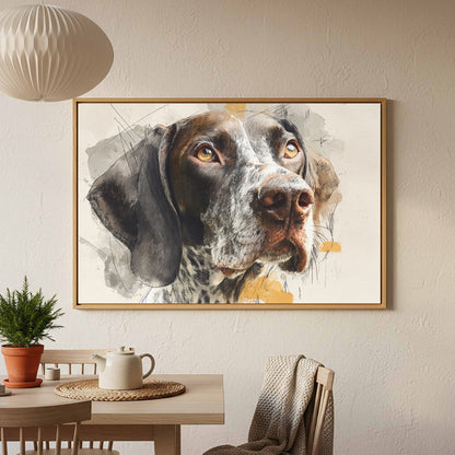 German Shorthaired Pointer Canvas Print — product image 6
