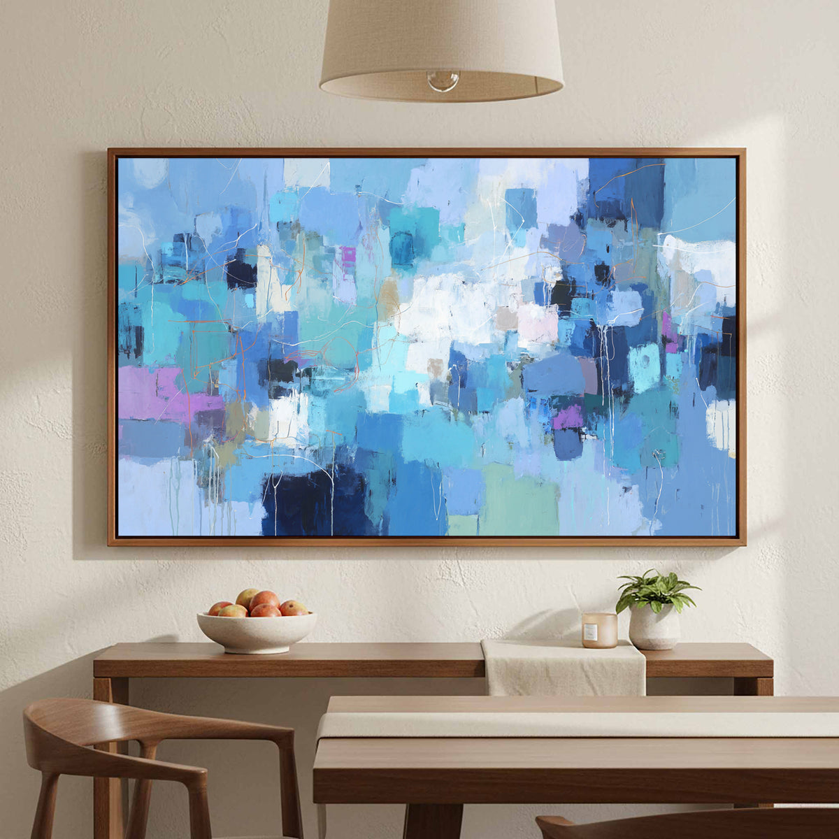 Abstract Blue Canvas Wall Art — product image 6
