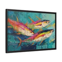 Colorful Fish Underwater Scene Art - Vibrant Coastal Decor