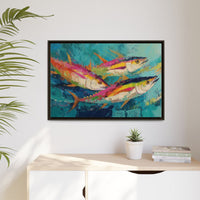 Colorful Fish Underwater Scene Art - Vibrant Coastal Decor