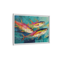 Colorful Fish Underwater Scene Art - Vibrant Coastal Decor