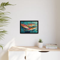 Colorful Fish Underwater Scene Art - Vibrant Coastal Decor