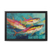 Colorful Fish Underwater Scene Art - Vibrant Coastal Decor