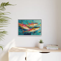 Colorful Fish Underwater Scene Art - Vibrant Coastal Decor