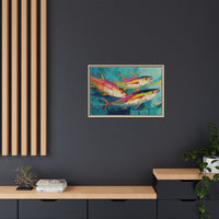 Colorful Fish Underwater Scene Art - Vibrant Coastal Decor