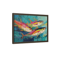 Colorful Fish Underwater Scene Art - Vibrant Coastal Decor