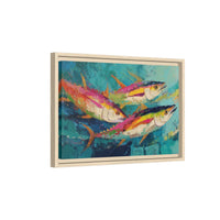 Colorful Fish Underwater Scene Art - Vibrant Coastal Decor