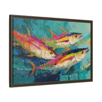 Colorful Fish Underwater Scene Art - Vibrant Coastal Decor