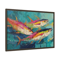 Colorful Fish Underwater Scene Art - Vibrant Coastal Decor