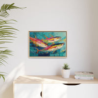 Colorful Fish Underwater Scene Art - Vibrant Coastal Decor