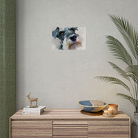 Copy of Miniature Schnauzer Canvas Print – Watercolor Dog Wall Art