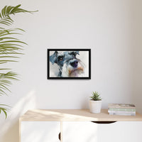 Copy of Miniature Schnauzer Canvas Print – Watercolor Dog Wall Art