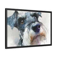 Copy of Miniature Schnauzer Canvas Print – Watercolor Dog Wall Art