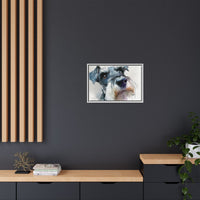 Copy of Miniature Schnauzer Canvas Print – Watercolor Dog Wall Art