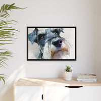 Copy of Miniature Schnauzer Canvas Print – Watercolor Dog Wall Art