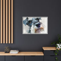 Copy of Miniature Schnauzer Canvas Print – Watercolor Dog Wall Art