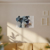 Copy of Miniature Schnauzer Canvas Print – Watercolor Dog Wall Art