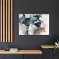 Copy of Miniature Schnauzer Canvas Print – Watercolor Dog Wall Art
