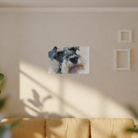 Copy of Miniature Schnauzer Canvas Print – Watercolor Dog Wall Art