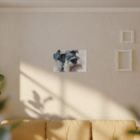Copy of Miniature Schnauzer Canvas Print – Watercolor Dog Wall Art