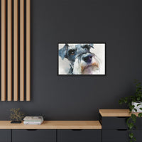 Copy of Miniature Schnauzer Canvas Print – Watercolor Dog Wall Art
